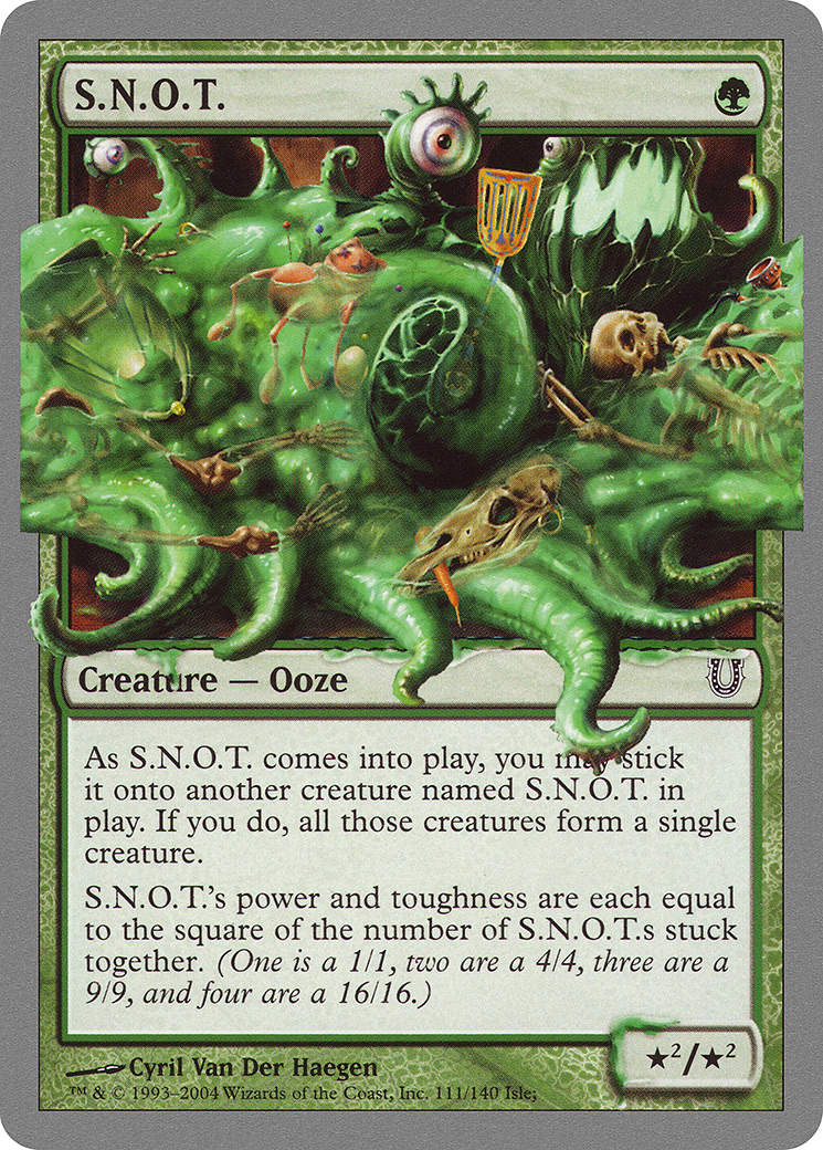 S.N.O.T. (UNH-111) [Unhinged] Foil