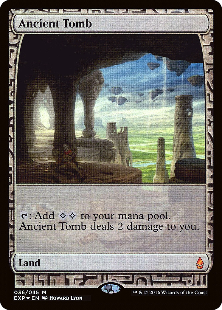 Ancient Tomb (EXP-036) [Zendikar Expeditions] Foil