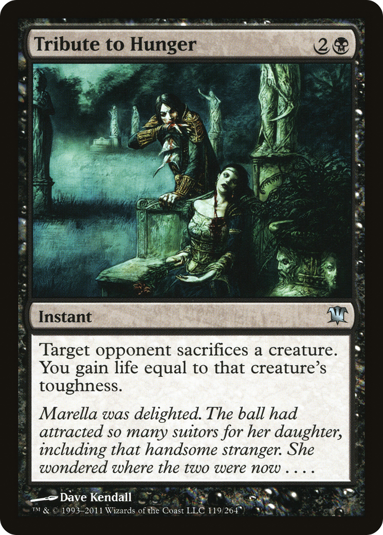 Tribute to Hunger (ISD-119) [Innistrad] Foil