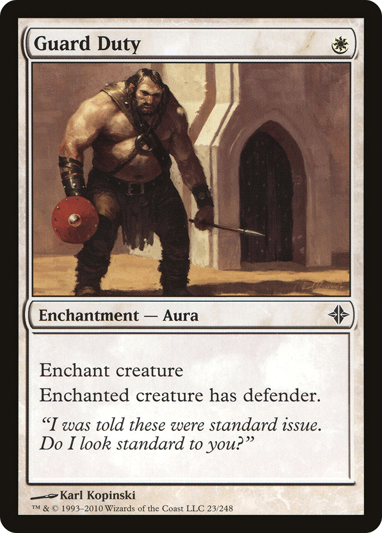 Guard Duty (ROE-023) [Rise of the Eldrazi]