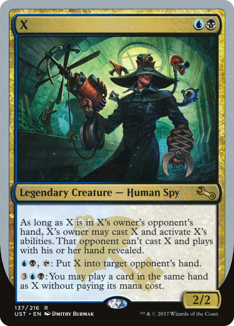 X (UST-137) [Unstable] Foil
