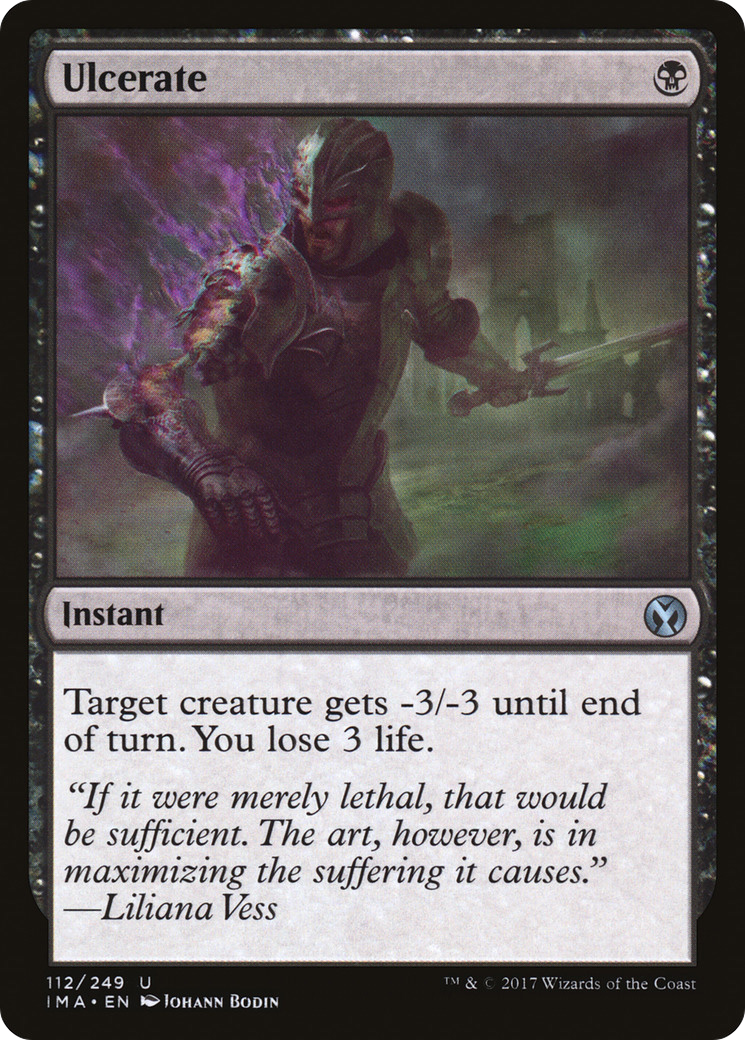Ulcerate (IMA-112) [Iconic Masters] Foil