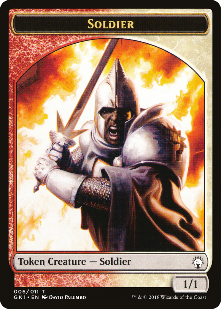 Soldier // Goblin (TGK1-006) [GRN Guild Kit Tokens]
