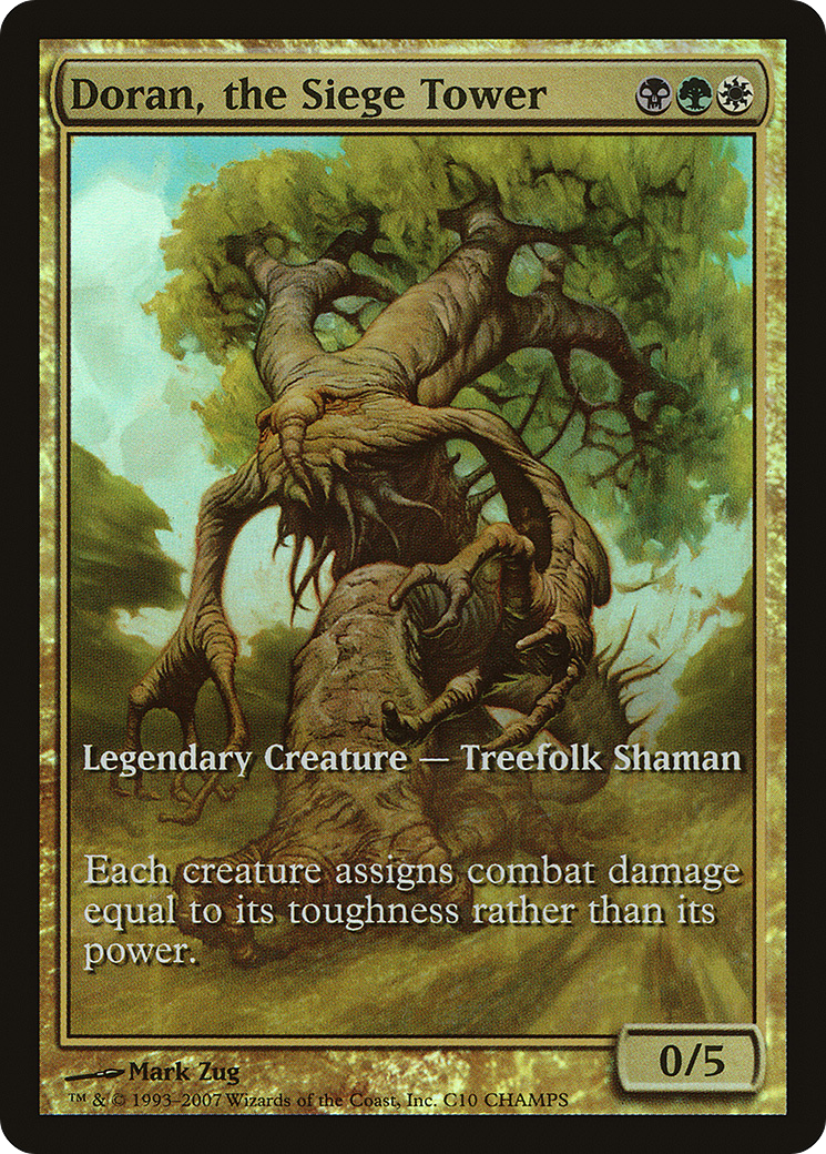 Doran, the Siege Tower (CHAMPS-010) [Champs and States] Foil