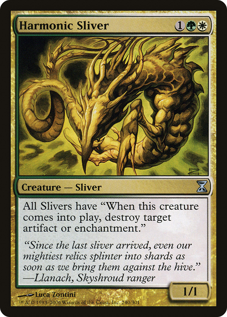 Harmonic Sliver (TSP-240) [Time Spiral]