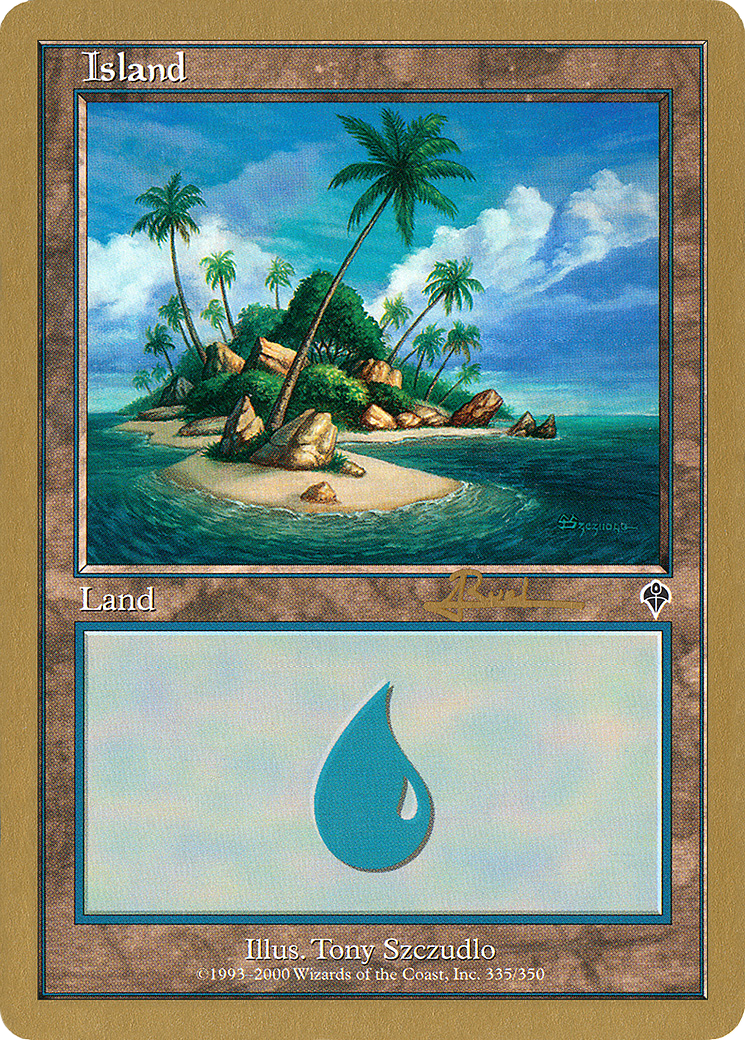 Island (335) - 2001 Antoine Ruel (INV) [World Championship Decks 2001]
