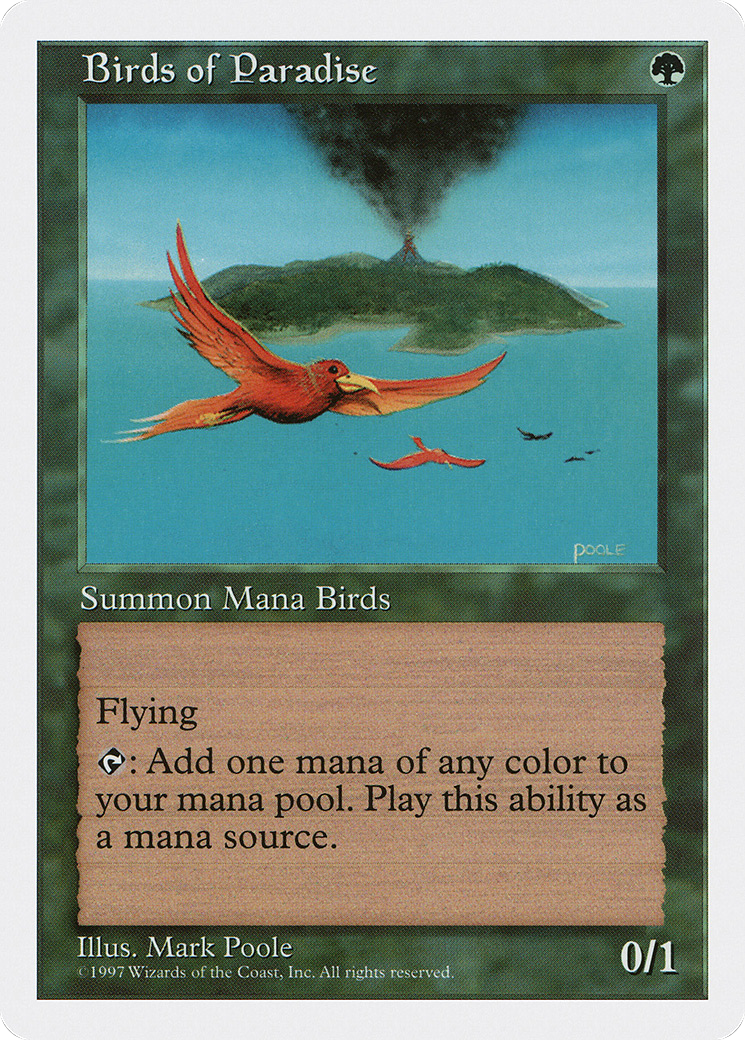 Birds of Paradise (5ED-142) [Fifth Edition]