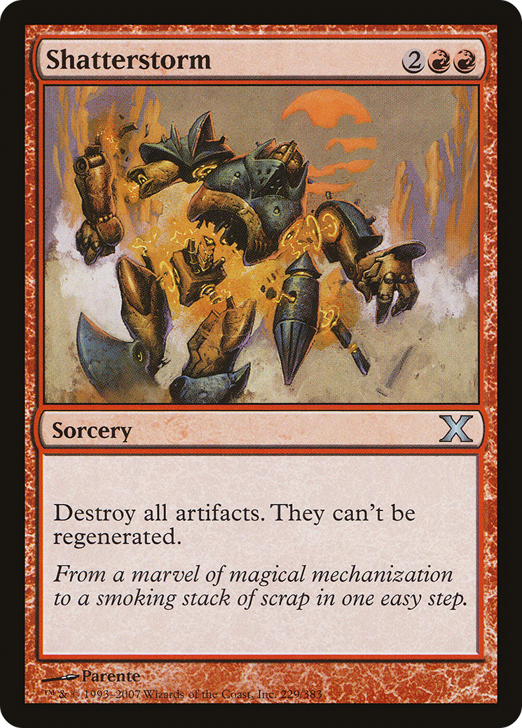 Shatterstorm (10E-229) [Tenth Edition] Foil