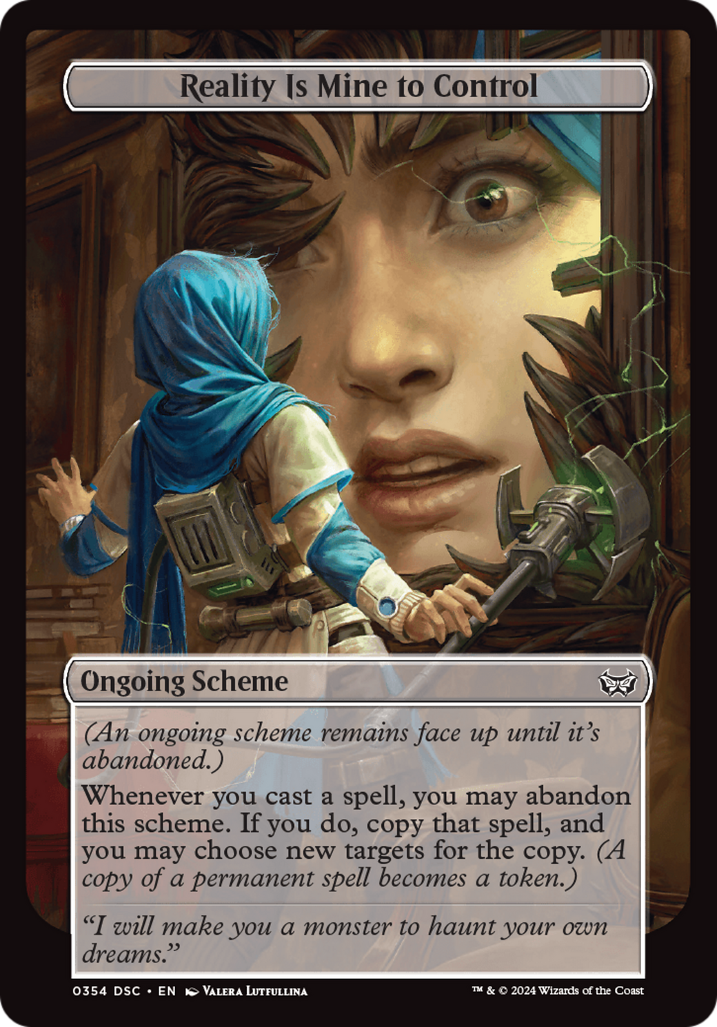 Reality Is Mine to Control (Full Art) (A:DSC-354) [Duskmourn: House of Horror Commander]
