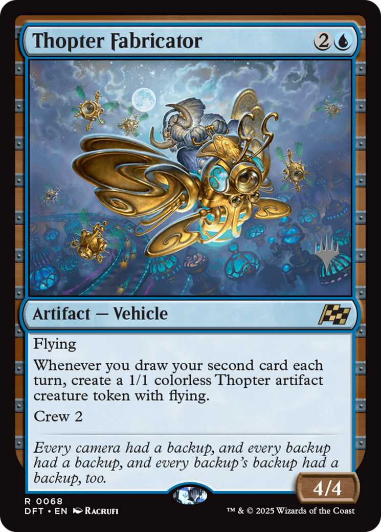 Thopter Fabricator (PPDFT-068) [Promo Pack: Aetherdrift]