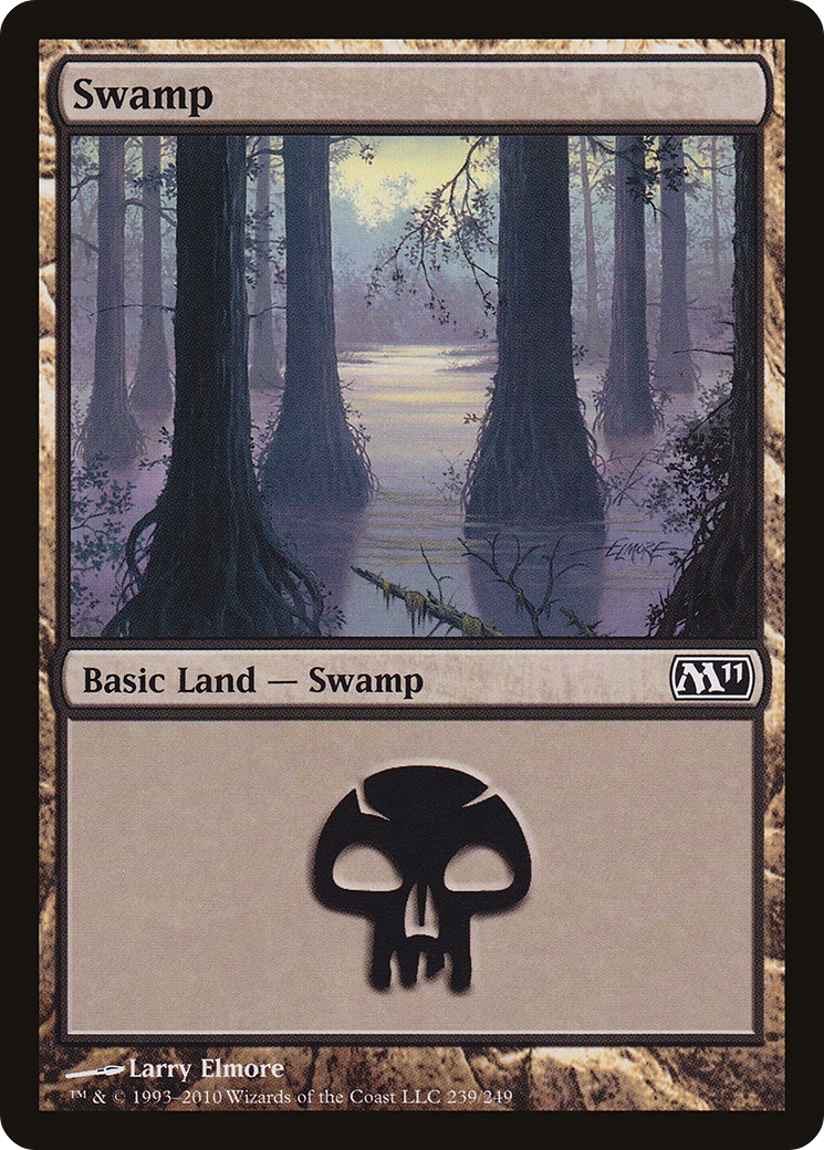 Swamp (M11-239) [Magic 2011] Foil