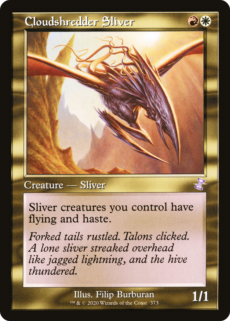 Cloudshredder Sliver (TSR-373) [Time Spiral Remastered]