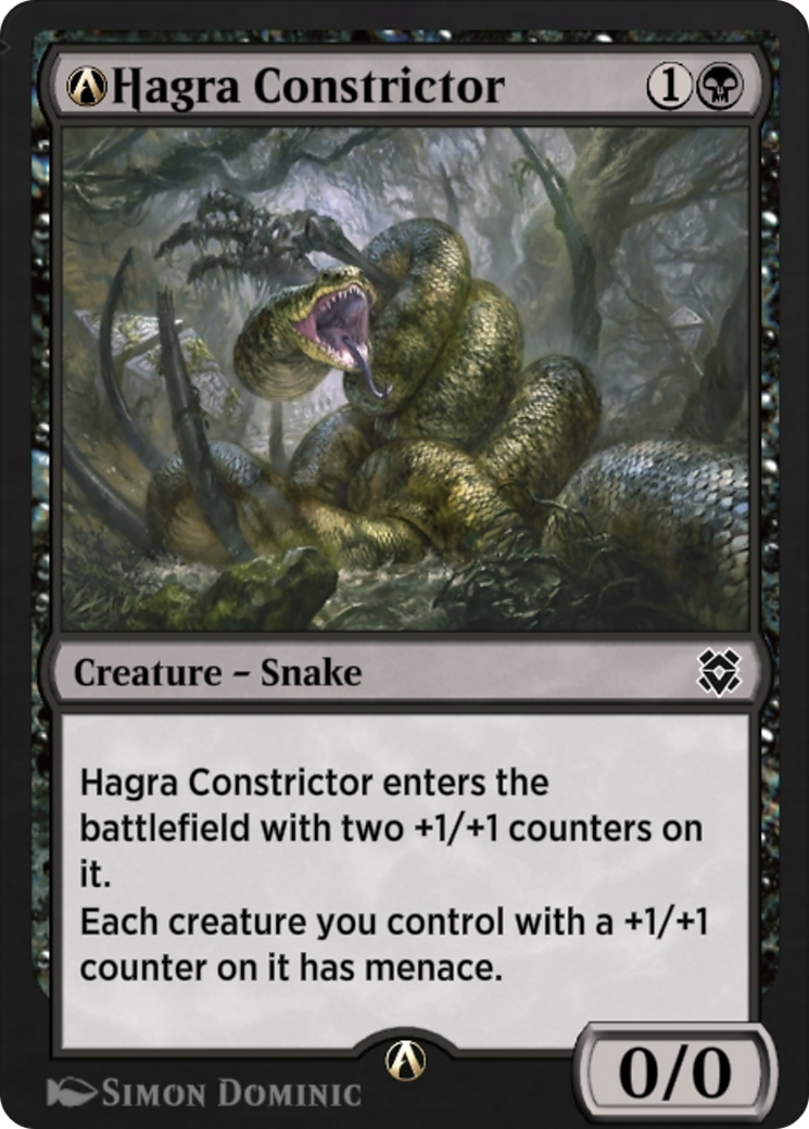 A-Hagra Constrictor (ZNR-A-105) [Zendikar Rising]