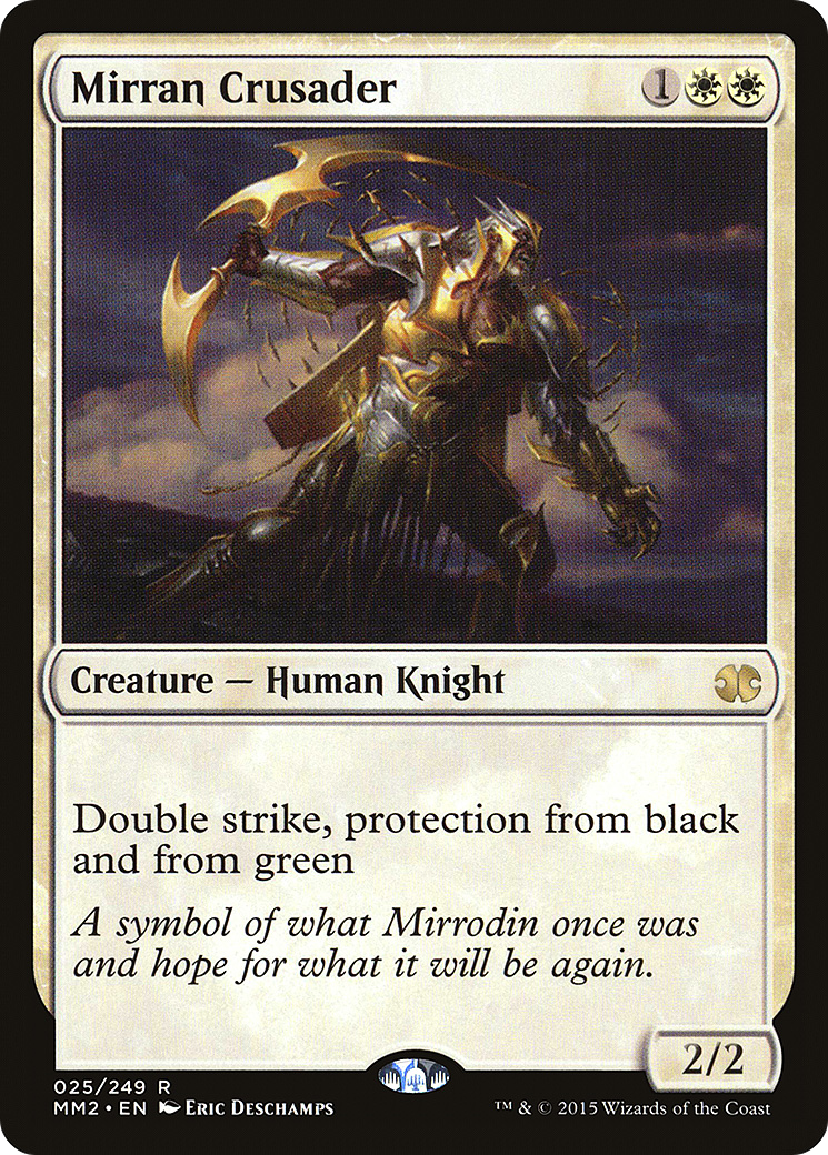 Mirran Crusader (MM2-025) [Modern Masters 2015] Foil