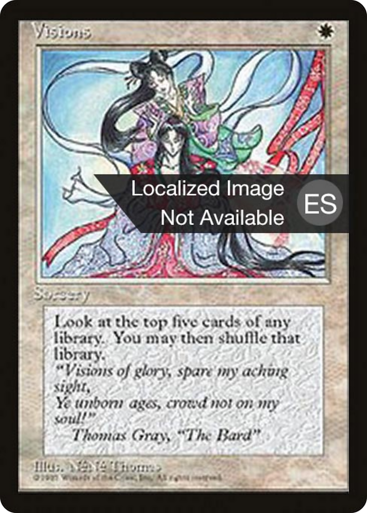Visions [Fourth Edition Foreign Black Border]