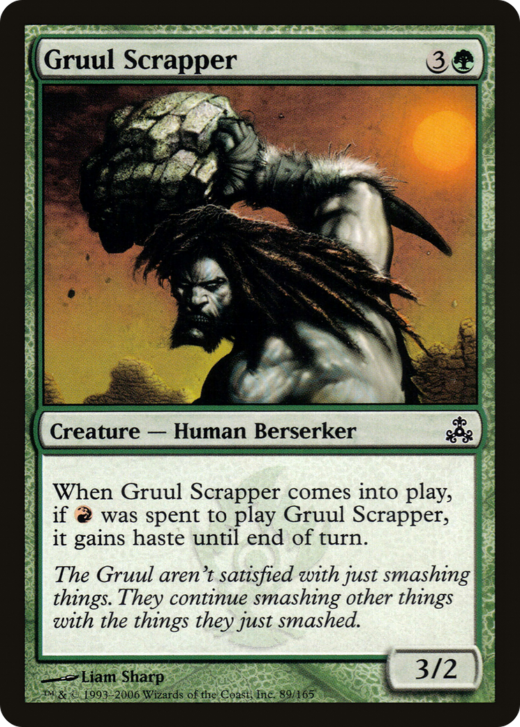Gruul Scrapper (GPT-089) [Guildpact]