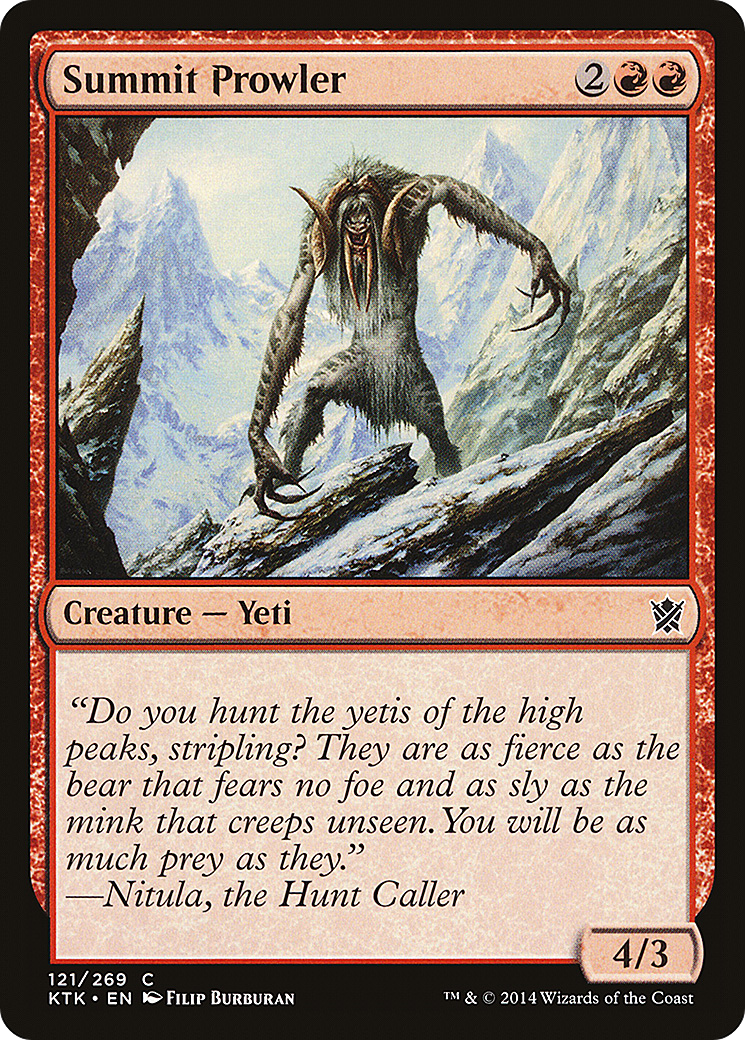 Summit Prowler (KTK-121) [Khans of Tarkir]