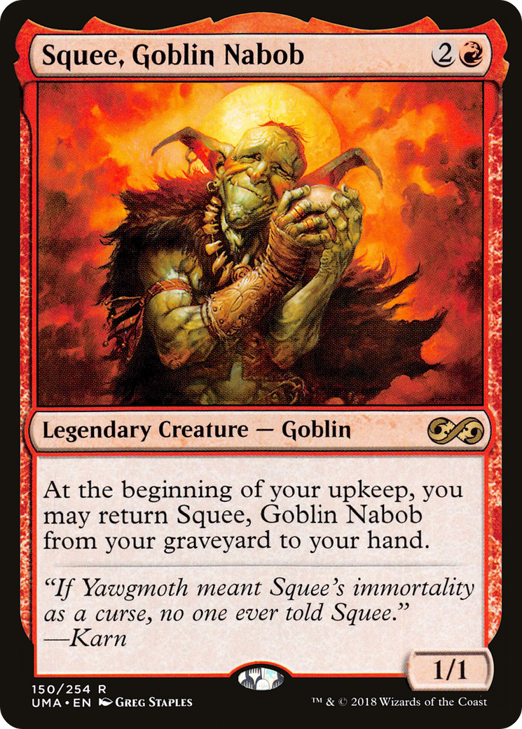 Squee, Goblin Nabob (UMA-150) [Ultimate Masters] Foil