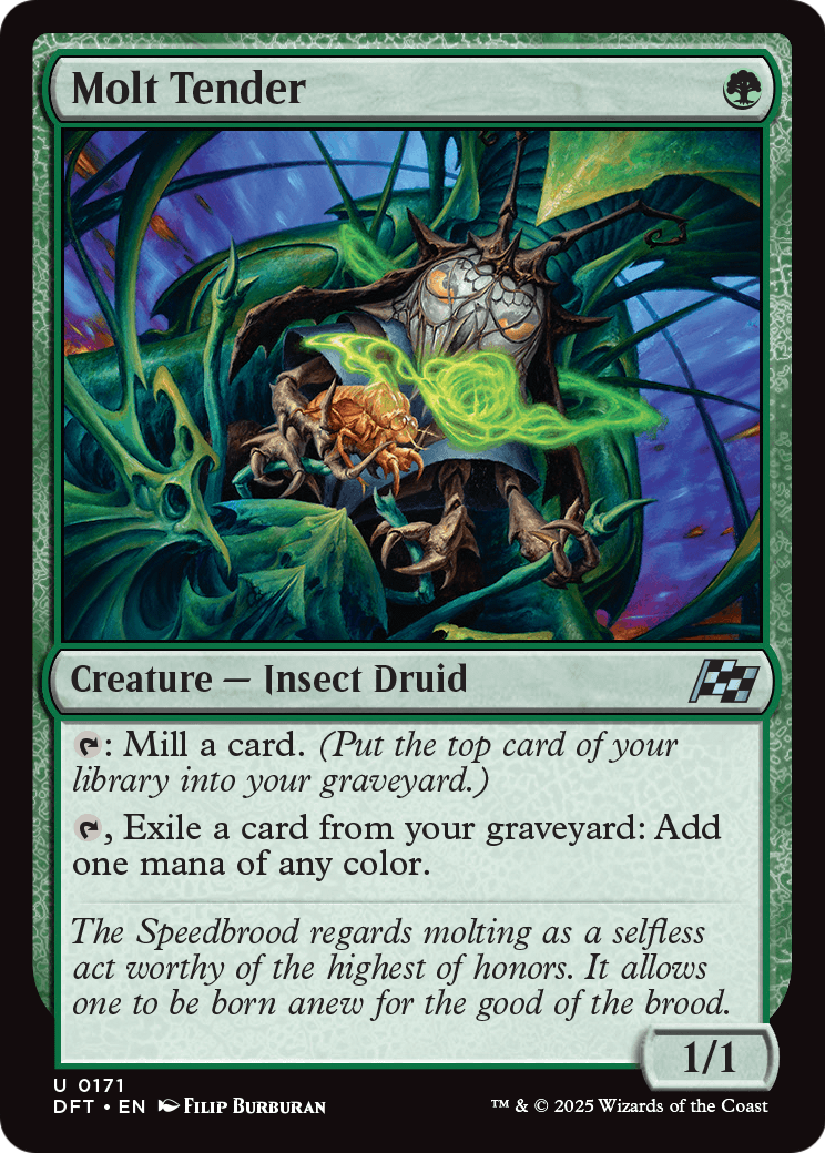 Molt Tender (DFT-171) [Aetherdrift] Foil