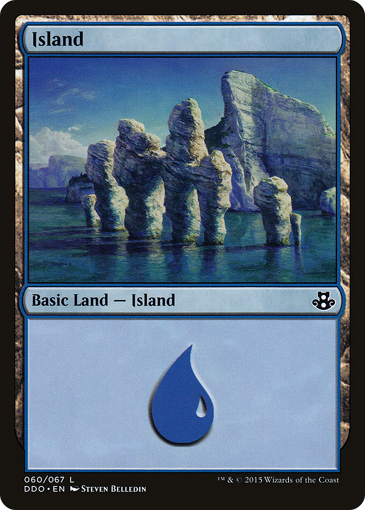 Island (DDO-060) [Duel Decks: Elspeth vs. Kiora]