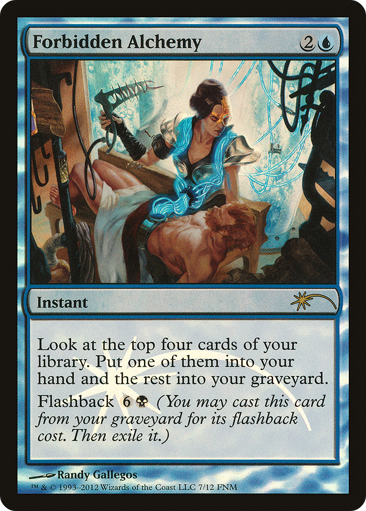 Forbidden Alchemy (FNM-007) [Friday Night Magic 2012] Foil