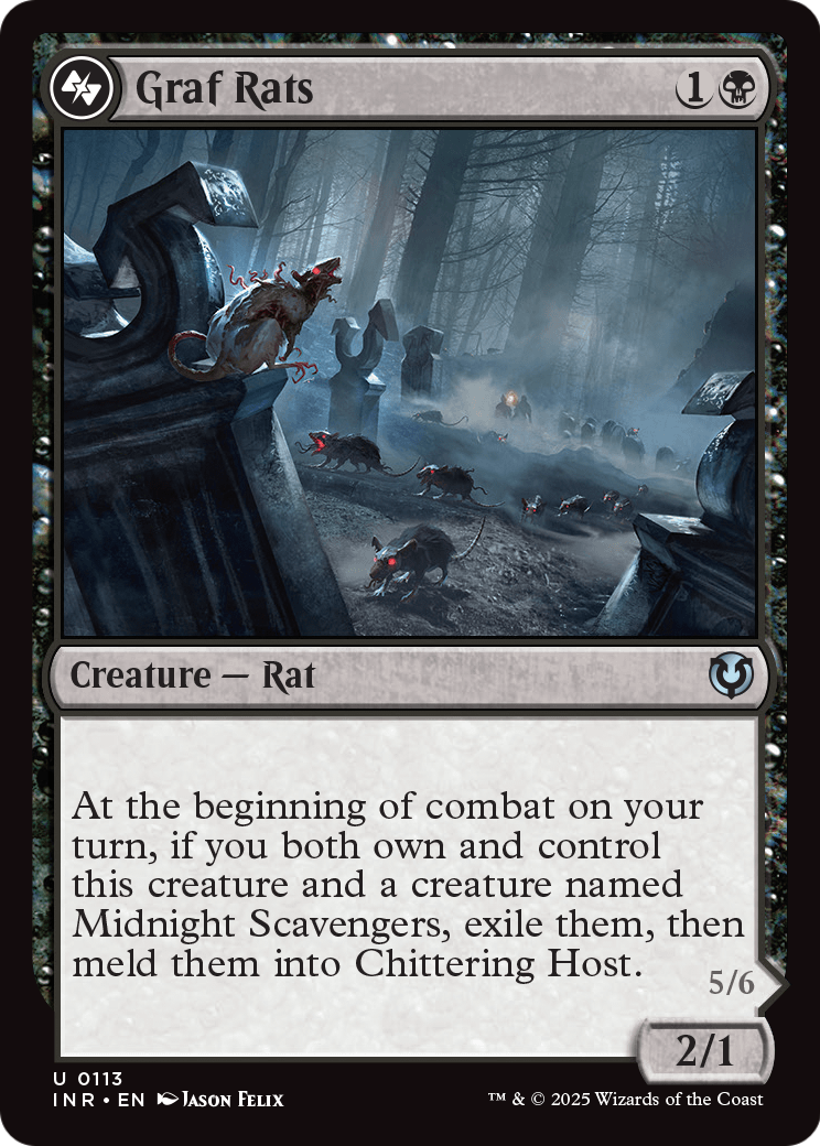 Graf Rats (INR-113) [Innistrad Remastered] Foil
