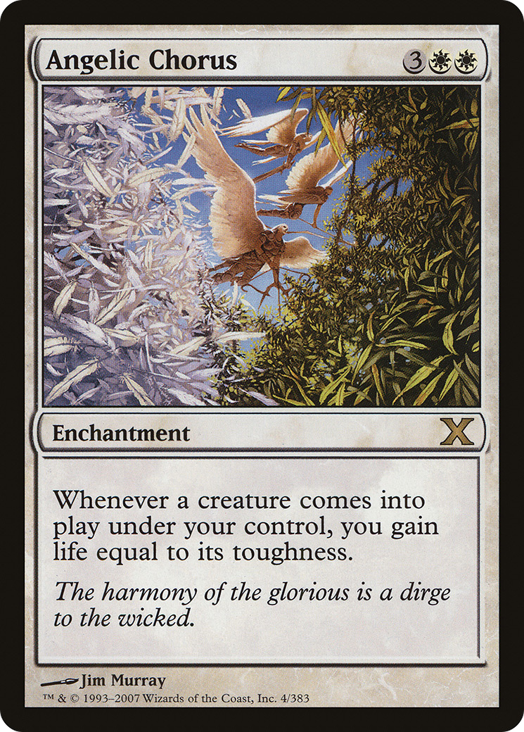 Angelic Chorus (10E-004) [Tenth Edition]