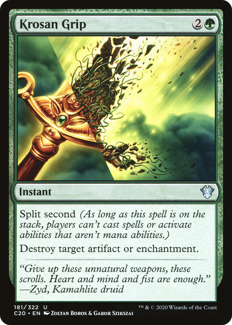 Krosan Grip (C20-181) [Commander 2020]