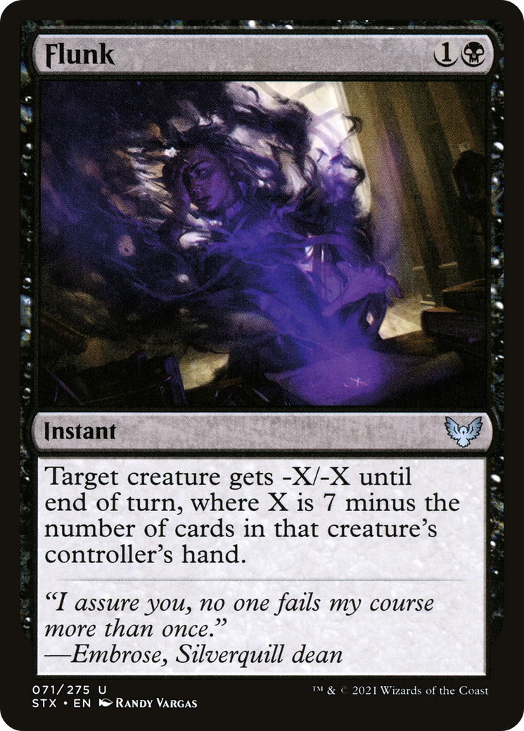 Flunk (STX-071) [Strixhaven: School of Mages] Foil