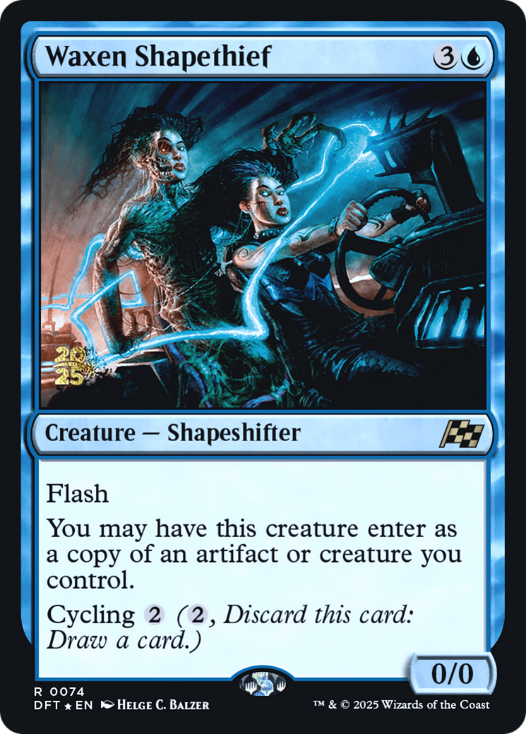 Waxen Shapethief (PRE-074) [Prerelease Cards] Foil