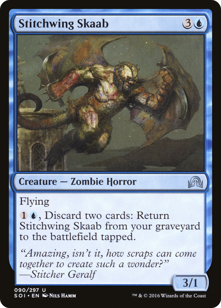Stitchwing Skaab (SOI-090) [Shadows over Innistrad] Foil