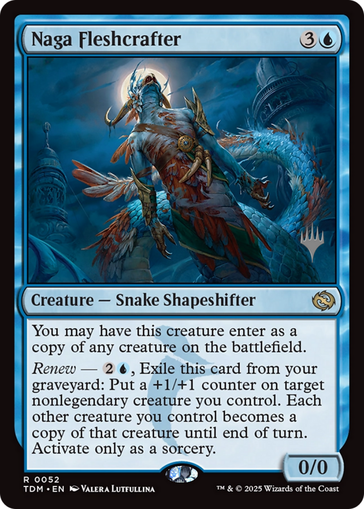 Naga Fleshcrafter (PPTDM-052) [Promo Pack: Tarkir: Dragonstorm]