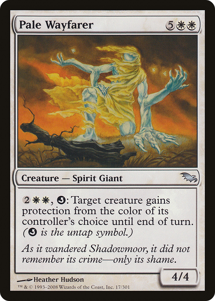 Pale Wayfarer (SHM-017) [Shadowmoor]