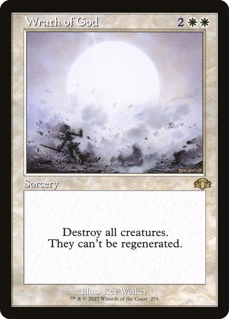 Wrath of God (Retro Frame) (DMR-279) [Dominaria Remastered] Foil