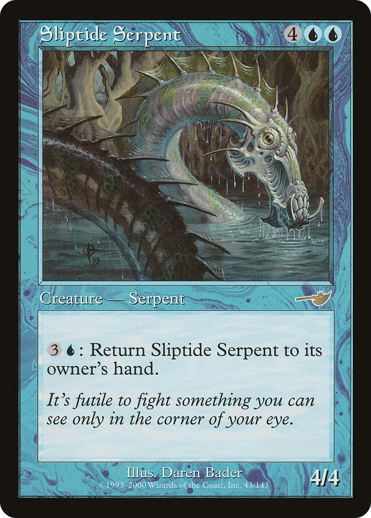 Sliptide Serpent (NMS-043) [Nemesis] Foil