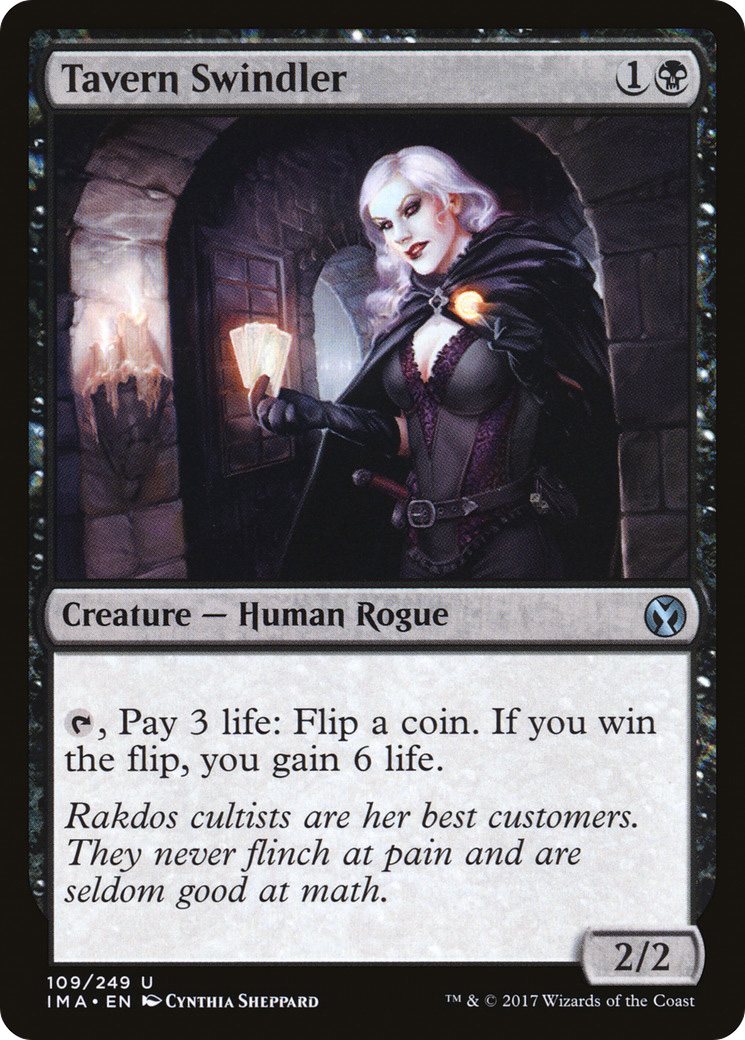Tavern Swindler (IMA-109) [Iconic Masters] Foil
