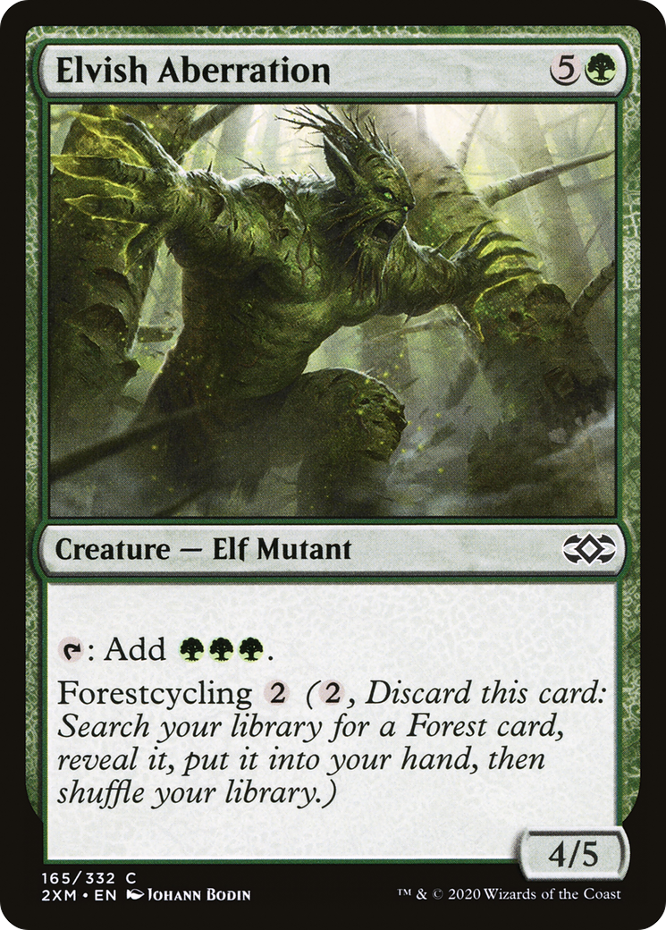 Elvish Aberration (2XM-165) [Double Masters] Foil
