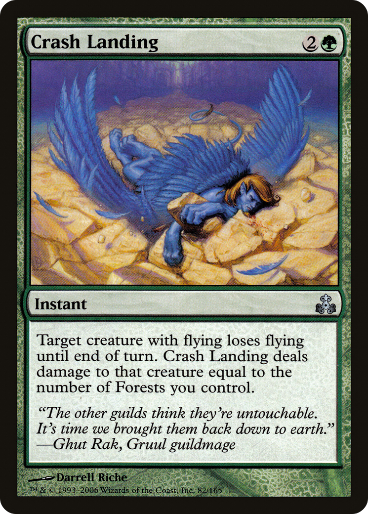 Crash Landing (GPT-082) [Guildpact]