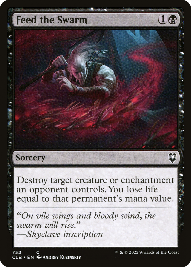 Feed the Swarm (CLB-752) [Commander Legends: Battle for Baldur's Gate]