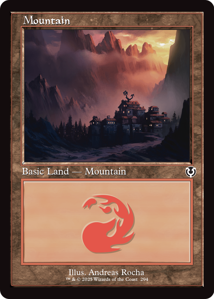 Mountain (INR-294) (Retro Frame) [Innistrad Remastered]