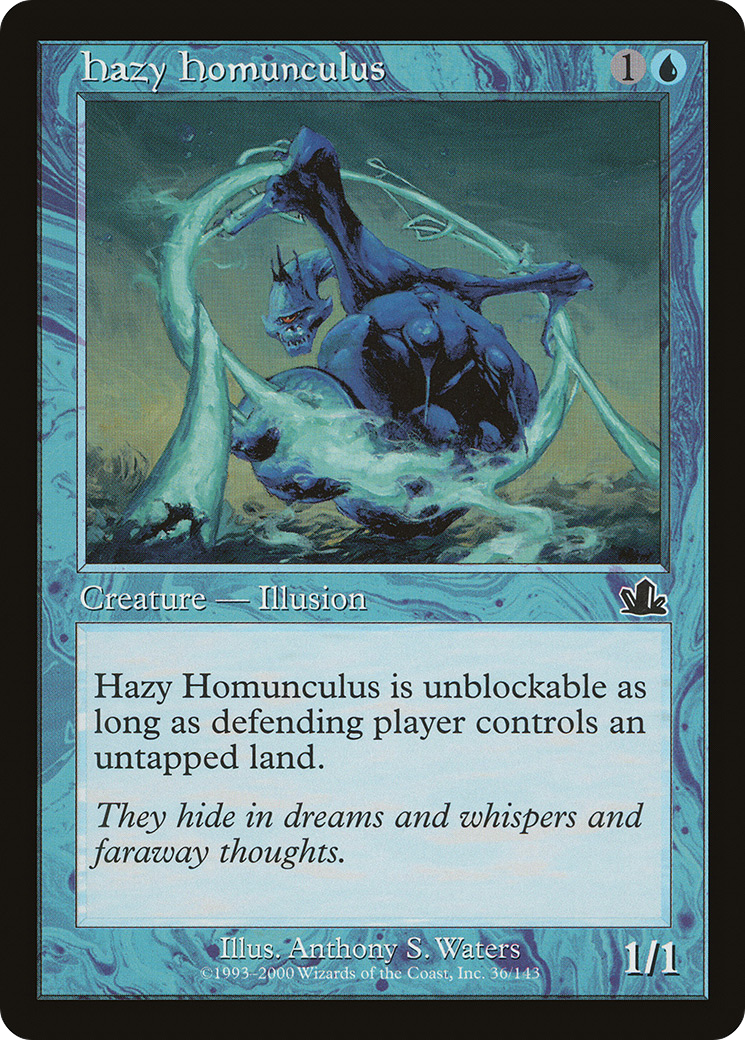 Hazy Homunculus (PCY-036) [Prophecy] Foil