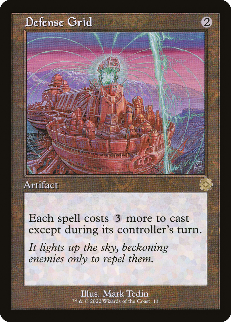 Defense Grid (BRR-013) [The Brothers' War Retro Artifacts] Foil