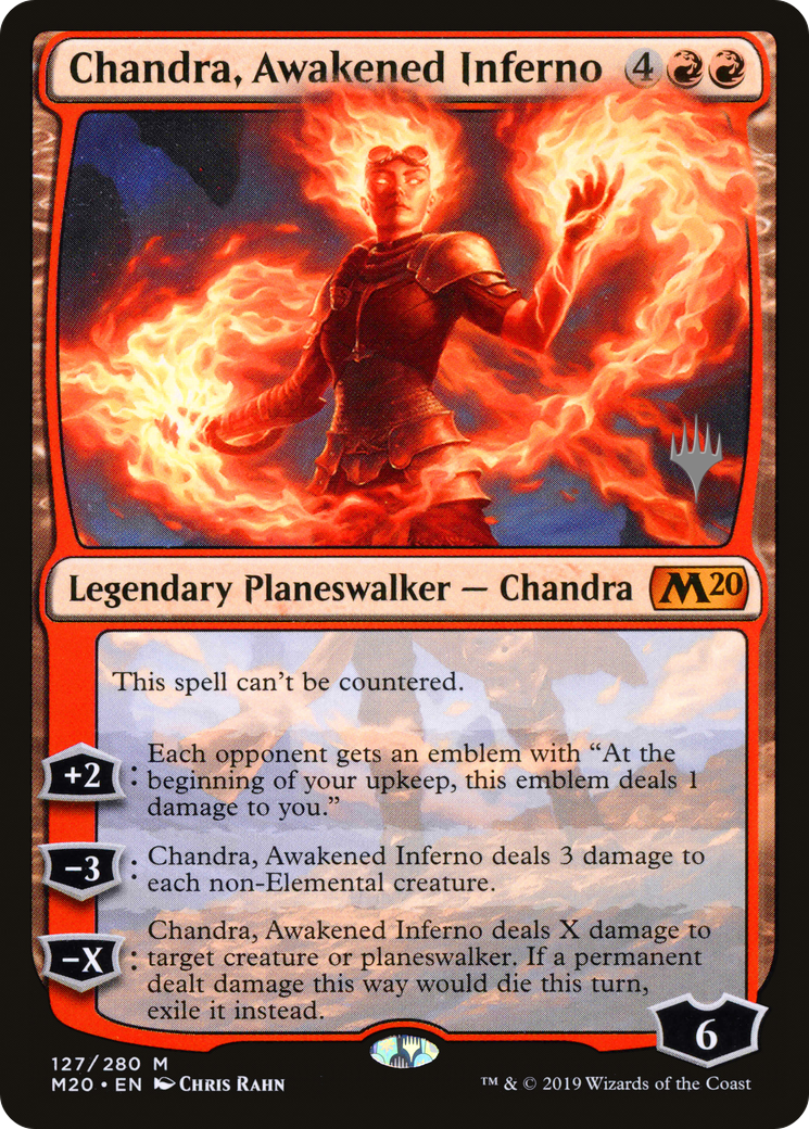 Chandra, Awakened Inferno (PPM20-127) [Promo Pack: Core Set 2020 Promos]