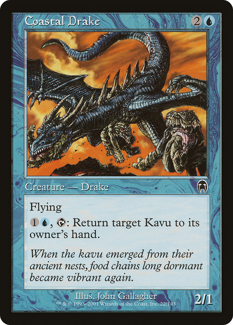 Coastal Drake (APC-022) [Apocalypse] Foil