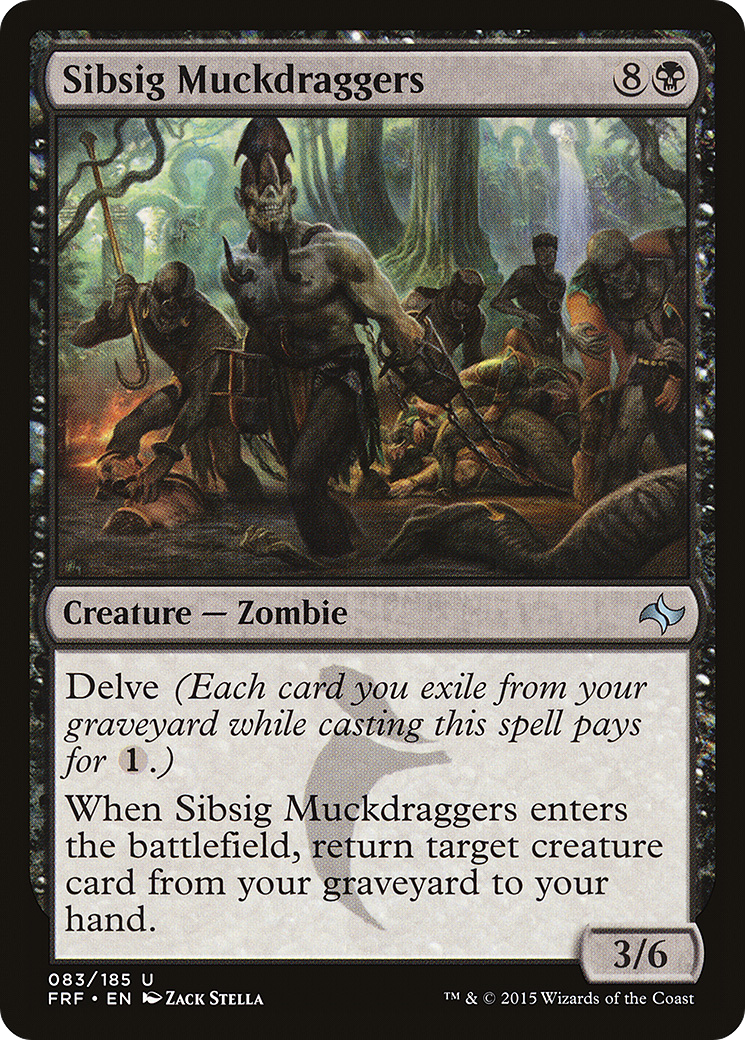 Sibsig Muckdraggers (FRF-083) [Fate Reforged] Foil