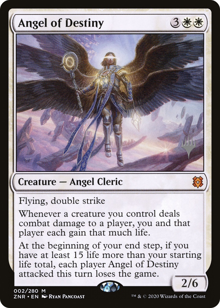 Angel of Destiny (PPZNR-002) [Promo Pack: Zendikar Rising Promos]