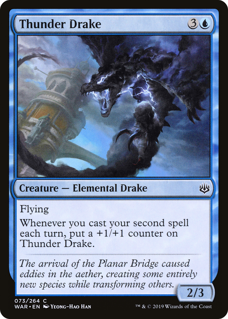 Thunder Drake (WAR-073) [War of the Spark]