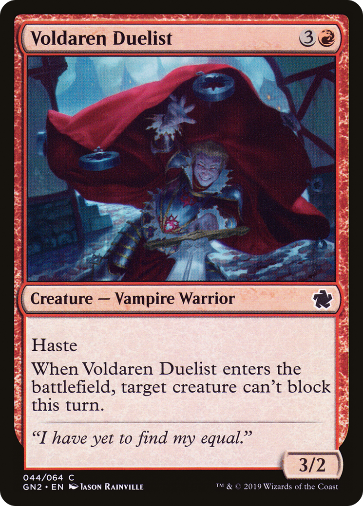 Voldaren Duelist (GN2-044) [Game Night 2019]