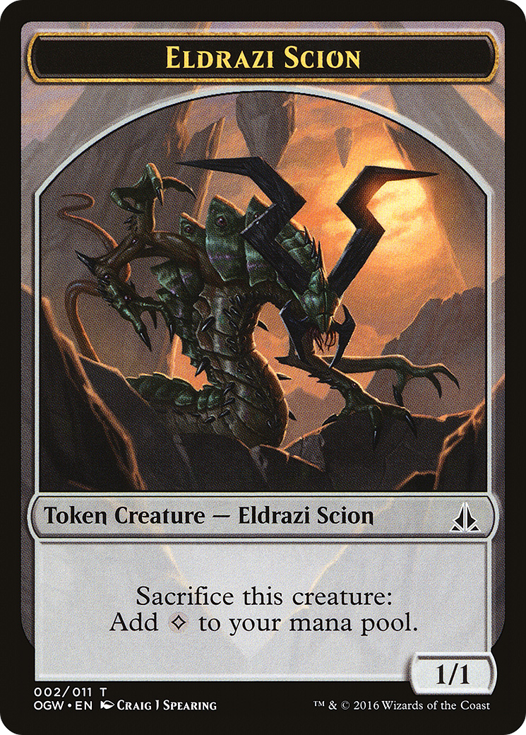 Eldrazi Scion Token (OGW-002) [Oath of the Gatewatch Tokens]