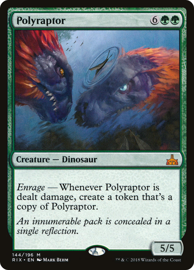 Polyraptor (RIX-144) [Rivals of Ixalan] Foil